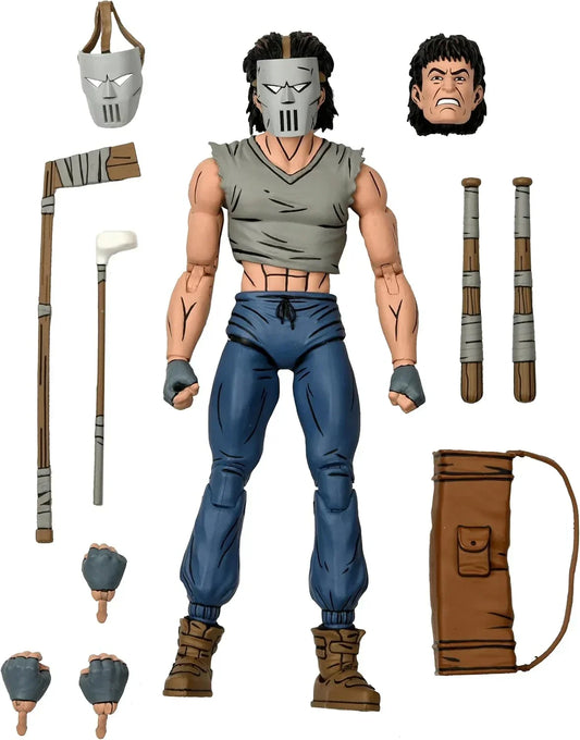 NECA – Teenage Mutant Ninja Turtles (Mirage Comics) – 7” Scale Action Figure – Casey Jones - Jaiman Toys