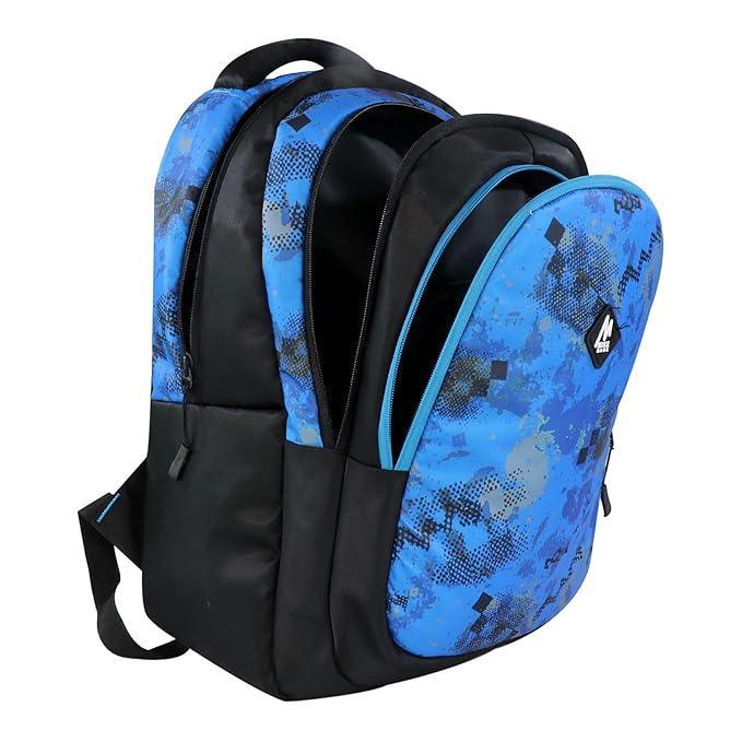 Mike School Bags Trio Backpack – 17L | Stylish & Spacious Blue Backpack - Jaiman Toys
