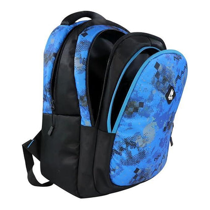 Mike School Bags Trio Backpack – 17L | Stylish & Spacious Blue Backpack - Jaiman Toys