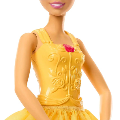 Disney Princess Ballerina Belle Doll | Posable Ballet Toy Inspired by Beauty and the Beast | Gift for Kids
