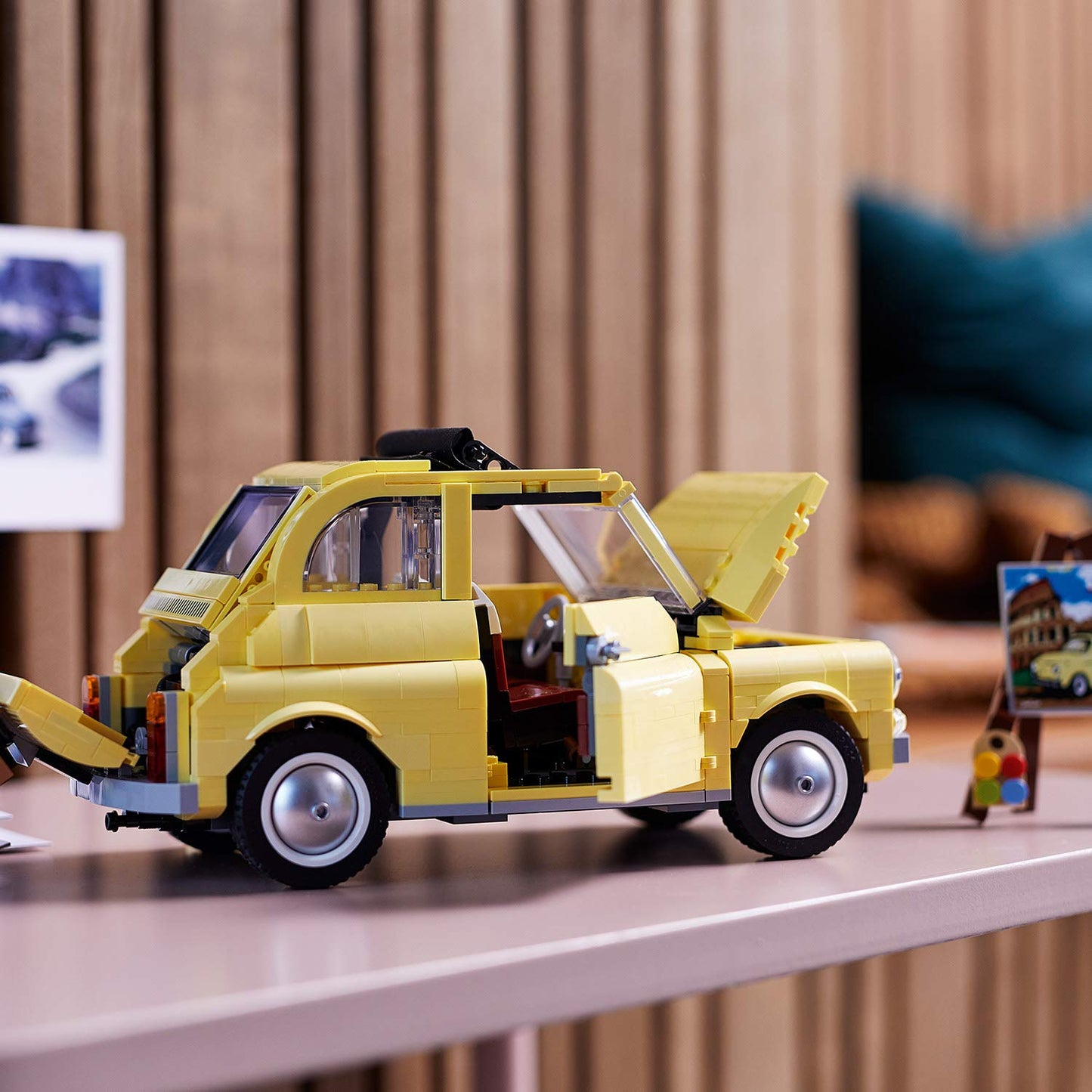 LEGO Creator Expert Fiat 500 10271 Toy Car Building Set for Adults and Fans of Model Kits Sets Idea (960 Pieces)