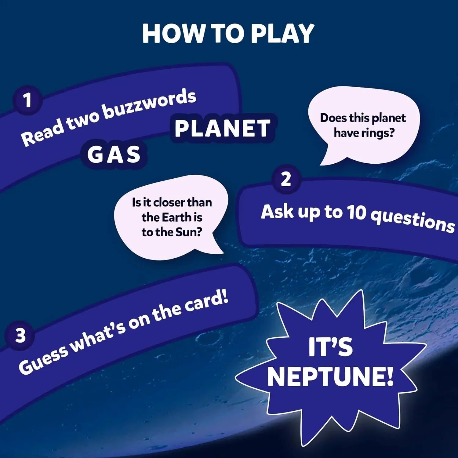 Skillmatics Card Game - Guess in 10 NASA Space, Perfect for Boys, Girls, Kids & Families Who Love Educational Toys, Gifts for Ages 8, 9, 10 and Up - Jaiman Toys
