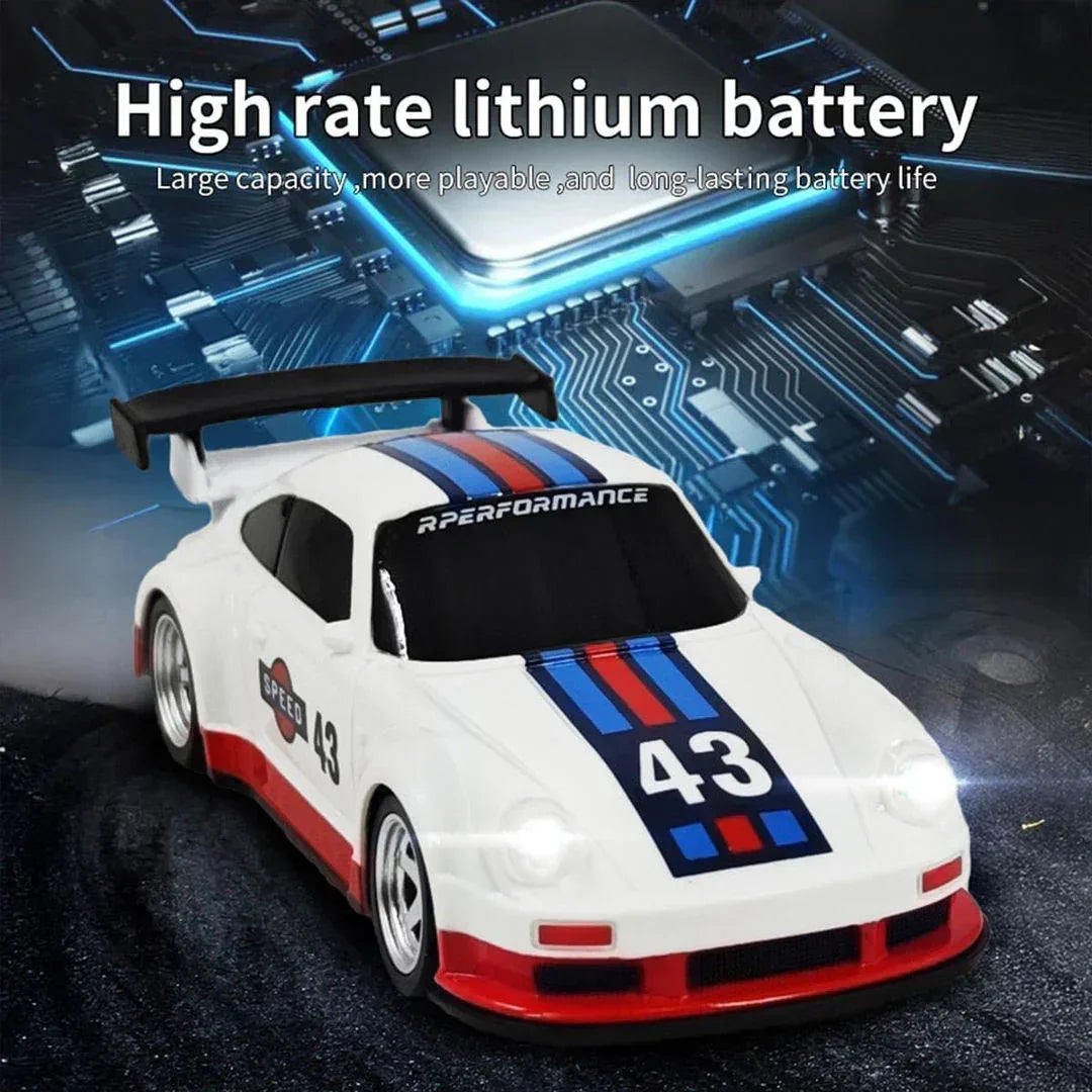 Chassis Model 1:43 RC Drift Race Car 4WD Ready to Go Mini Car Toy With Gyro