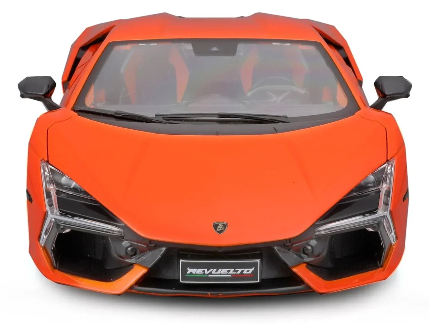 Maisto - 1/18 Scale Model Compatible with Lamborghini Revuelto Hybrid 2023 (Orange) Sports Car Collectible Miniature - Jaiman Toys
