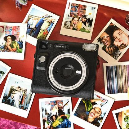 Fujifilm Instax Square SQ40 Black (With Free 10 Film Shot) - Jaiman Toys