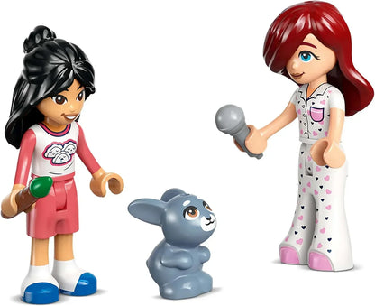 LEGO Friends 42647 Paisley’s Room Pretend Play Bedroom Playset for Kids, Gift for Girls and Boys Aged 6 Years Old and Over, Imaginative Building Kit with 2 Minidolls and a Bunny Figure