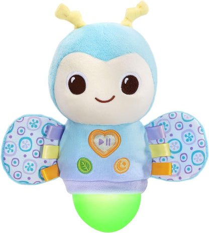 VTech Baby Soothe and Shine Firefly Musical Plush | Soft Comfort Toy with Color-Changing Night Light, Lullabies & Sleep Timer