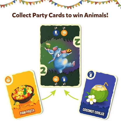 Skillmatics Card Game - Jungle Party, Fun Family Card Game of Strategy & Luck, Party Game, Gifts for Girls & Boys Ages 7, 8, 9 & Up,for kids - Jaiman Toys