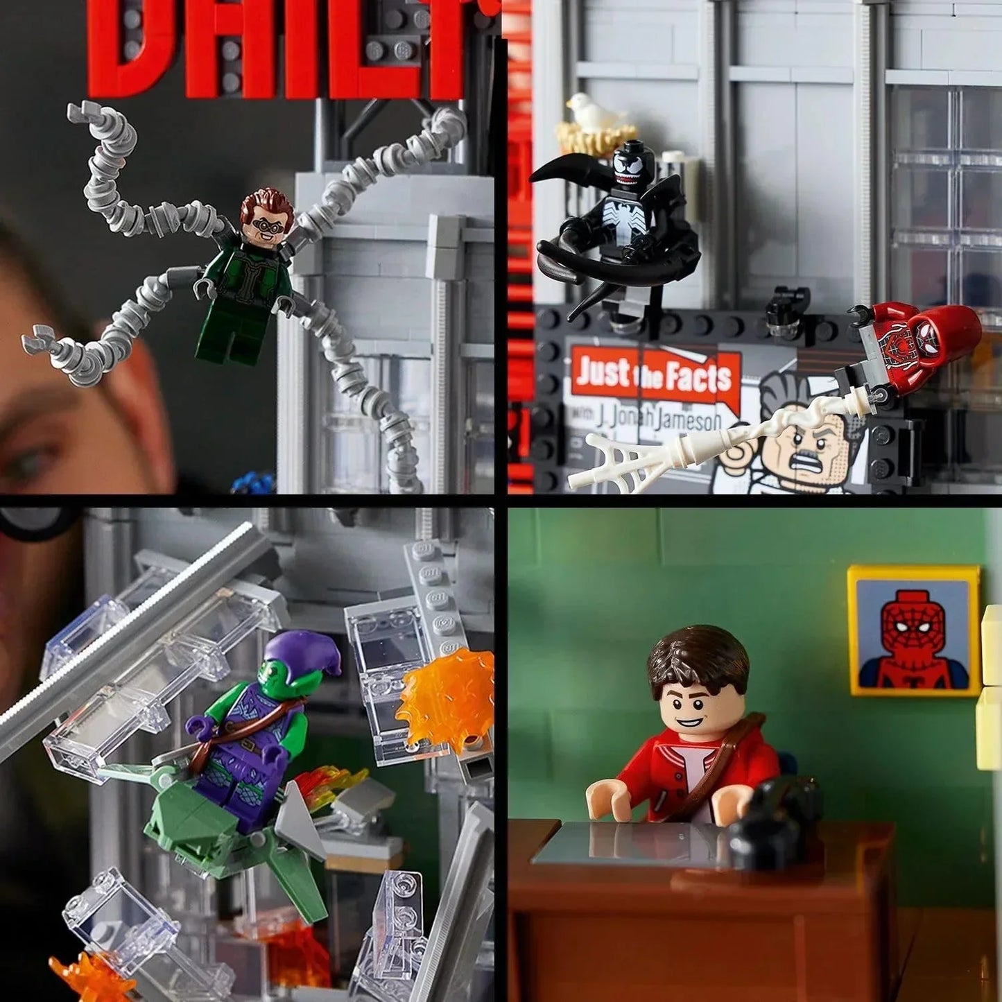 LEGO Marvel Spider-Man Daily Bugle Newspaper Office 76178 Building Set