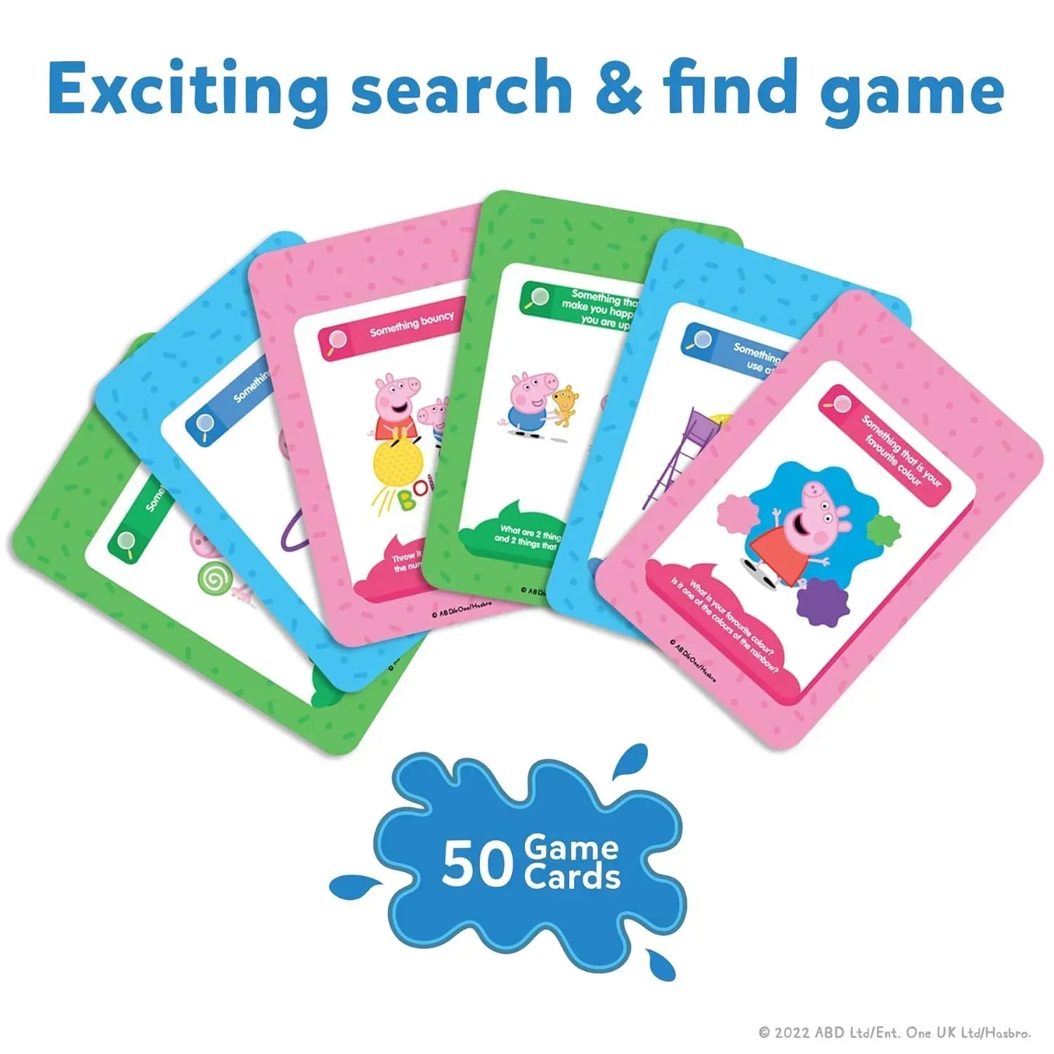 Skillmatics Card Game - Found It Peppa Pig, Scavenger Hunt for Kids, Boys, Girls, and Families Who Love Board Games Educational Toys, Travel Friendly, Gifts Ages 3, 4, 5, 6 - Jaiman Toys