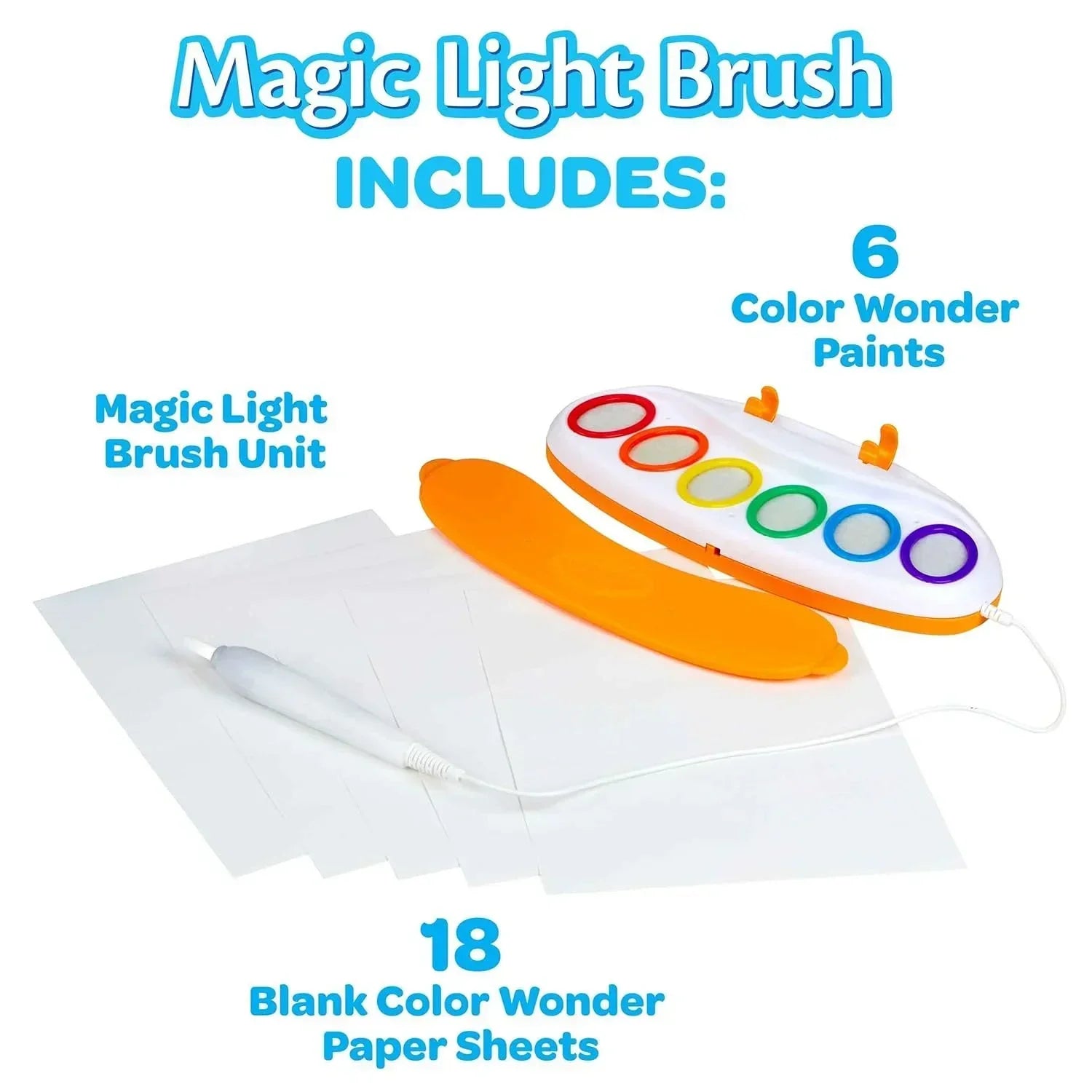 Crayola Color Wonder Mess-Free Magic Light Brush - Jaiman Toys