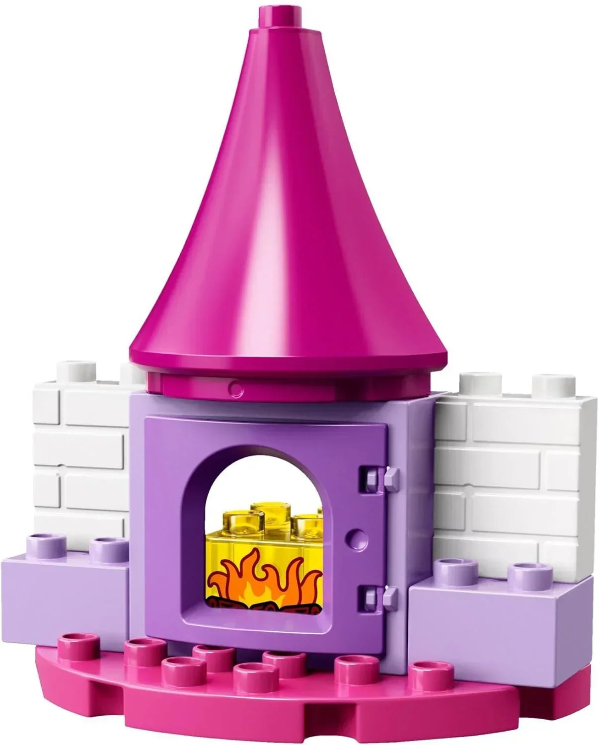 LEGO 10877 Duplo Disney Princess Belle’s Tea Party  (19 Pcs) – Building Blocks Set for Kids 2–5 Years, Educational Disney Toy