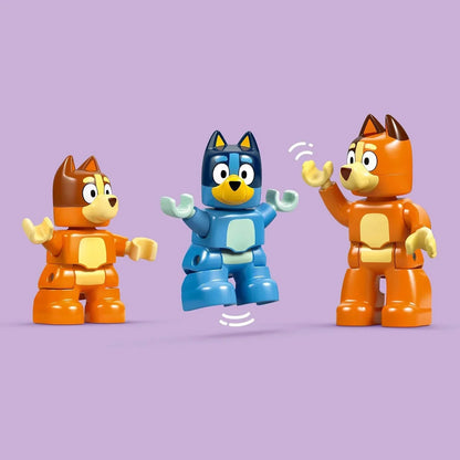LEGO DUPLO Bluey Family House 10459 – Interactive Memory Game Toy for Kids 3+