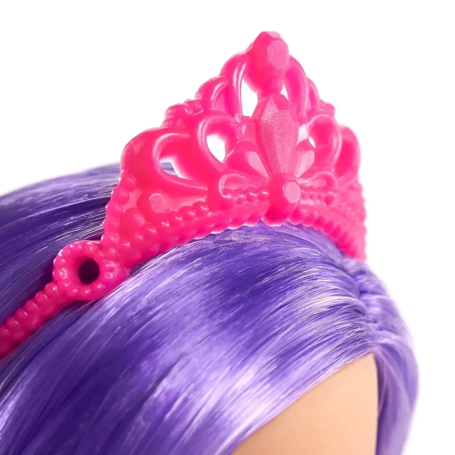 Barbie Dreamtopia Fairy Doll (11.5-in, Purple Hair) Wearing Skirt, Clip-On Wings &amp; Tiara, Gift 3 to 7 Year Olds - Jaiman Toys