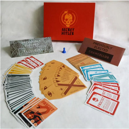Secret Hitler Board Game Red Box - Jaiman Toys
