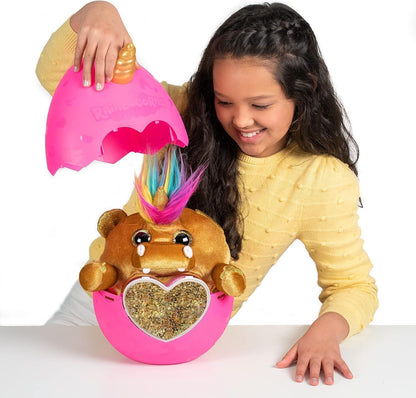 Rainbo'corns Fairy'corn Surprise Series - Collectable Plush Toy - Ultimate Surprise Egg, Portable Fairy Wings - Blue - Jaiman Toys
