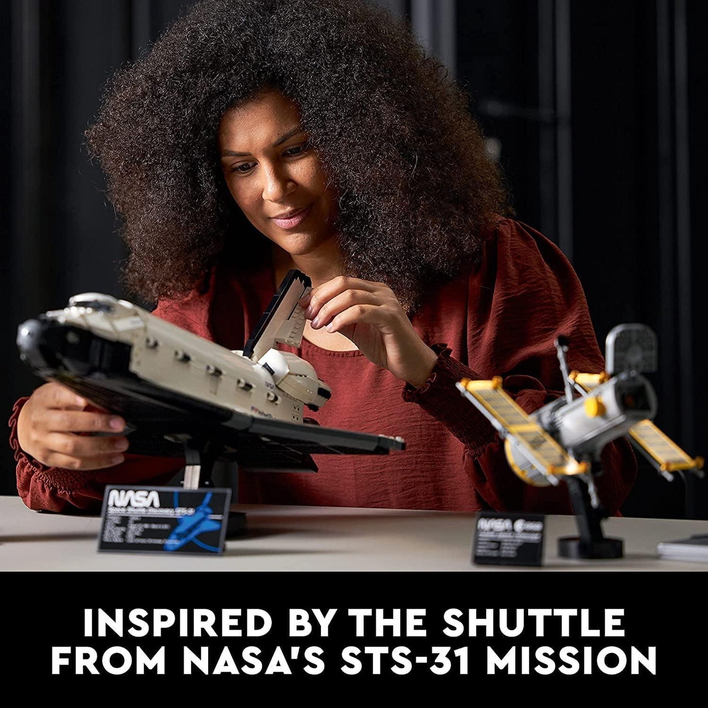 LEGO 10283 NASA Space Shuttle Discovery Building Kit (2,354 Pieces)