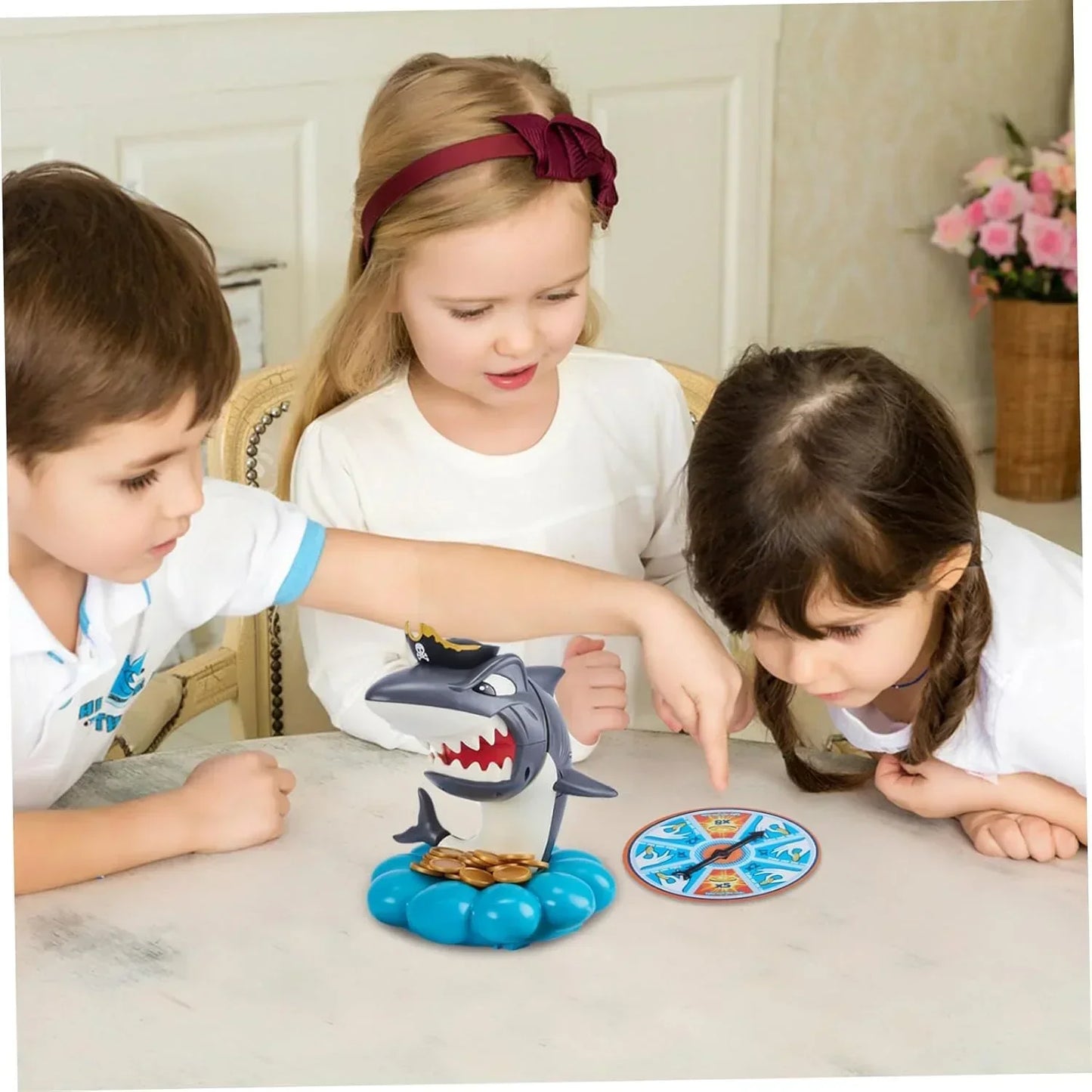 Pop-Up Shark Game – Fun Pirate Surprise Toy for Kids - Jaiman Toys