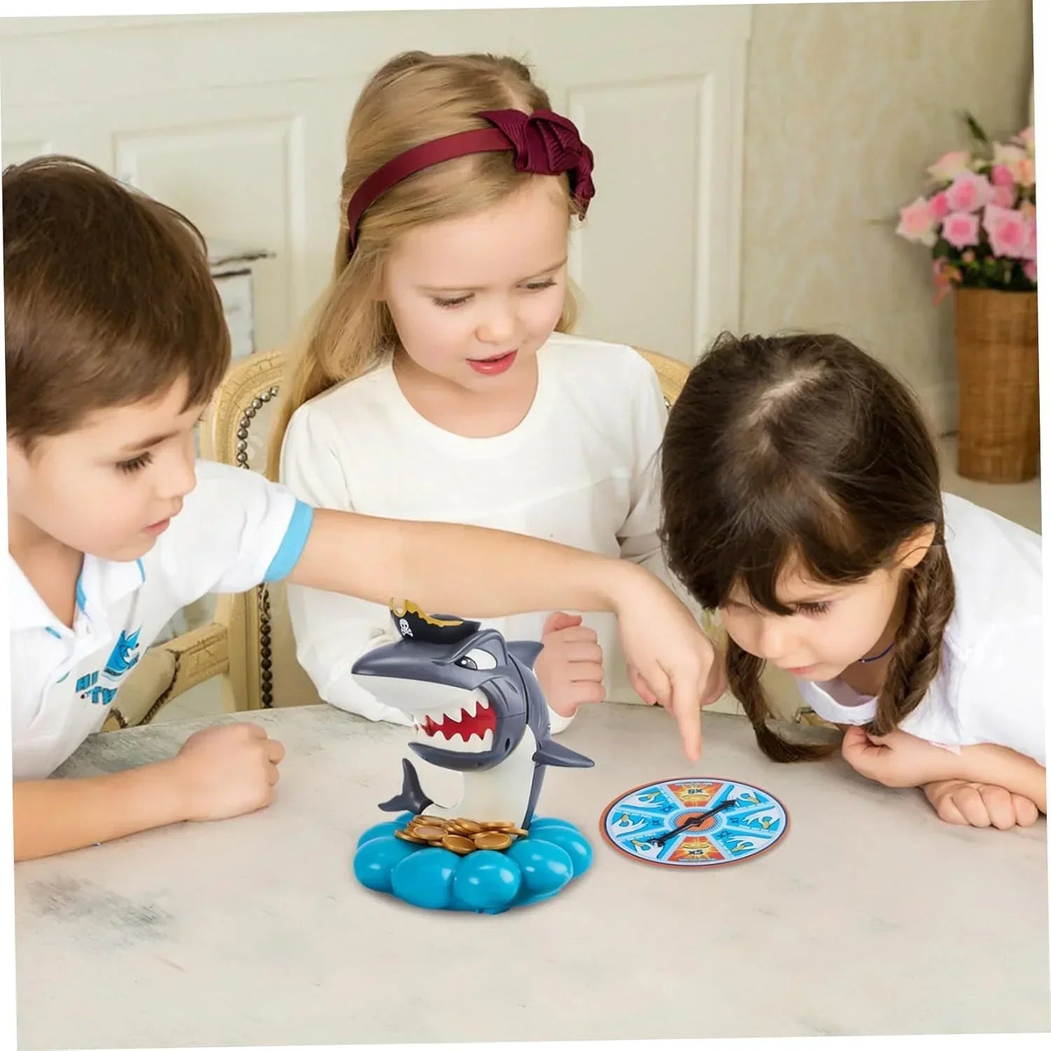 Pop-Up Shark Game – Fun Pirate Surprise Toy for Kids - Jaiman Toys