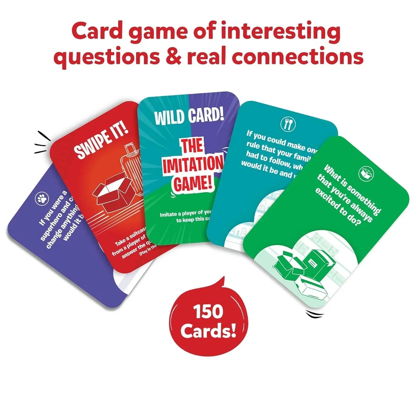 Skillmatics Card Game - Train of Thought, Fun for Family Game Night, Educational Toys, Gifts for Boys and Girls Ages 6, 7, 8, 9 and Up - Jaiman Toys