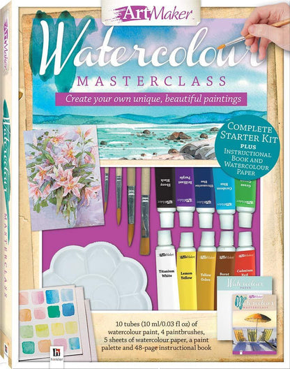 Art Maker Watercolour Masterclass - Jaiman Toys