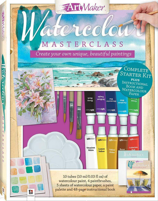 Art Maker Watercolour Masterclass - Jaiman Toys