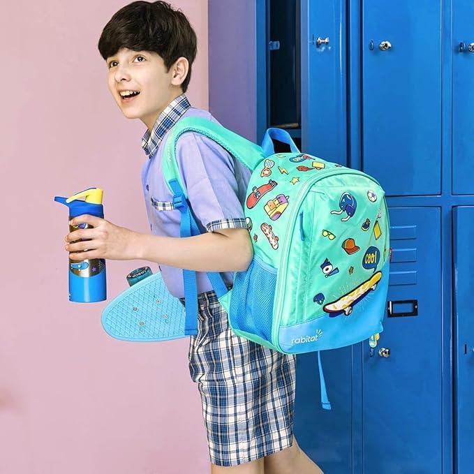 Rabitat School Bags Smash Unisex School Bag – Fun & Durable Backpack for Kids (4-8 Years) - Jaiman Toys