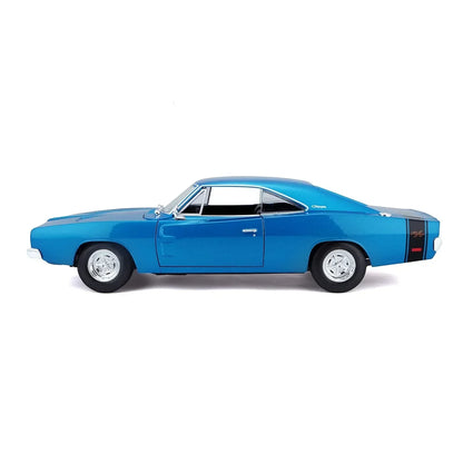 Diecast Car, Maisto 1969 Dodge Charger R/T Die-Cast Model 1:24 Scale Collectible - Jaiman Toys