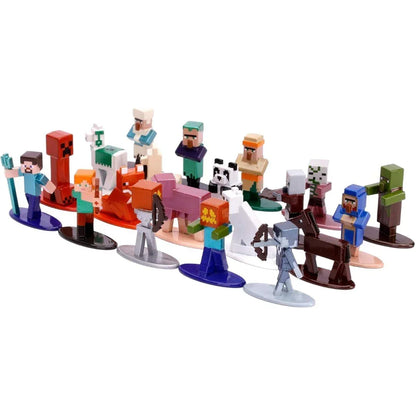 Minecraft Nano Metal Figures Mystery Bag: Assorted (Pack of 6) - Jaiman Toys