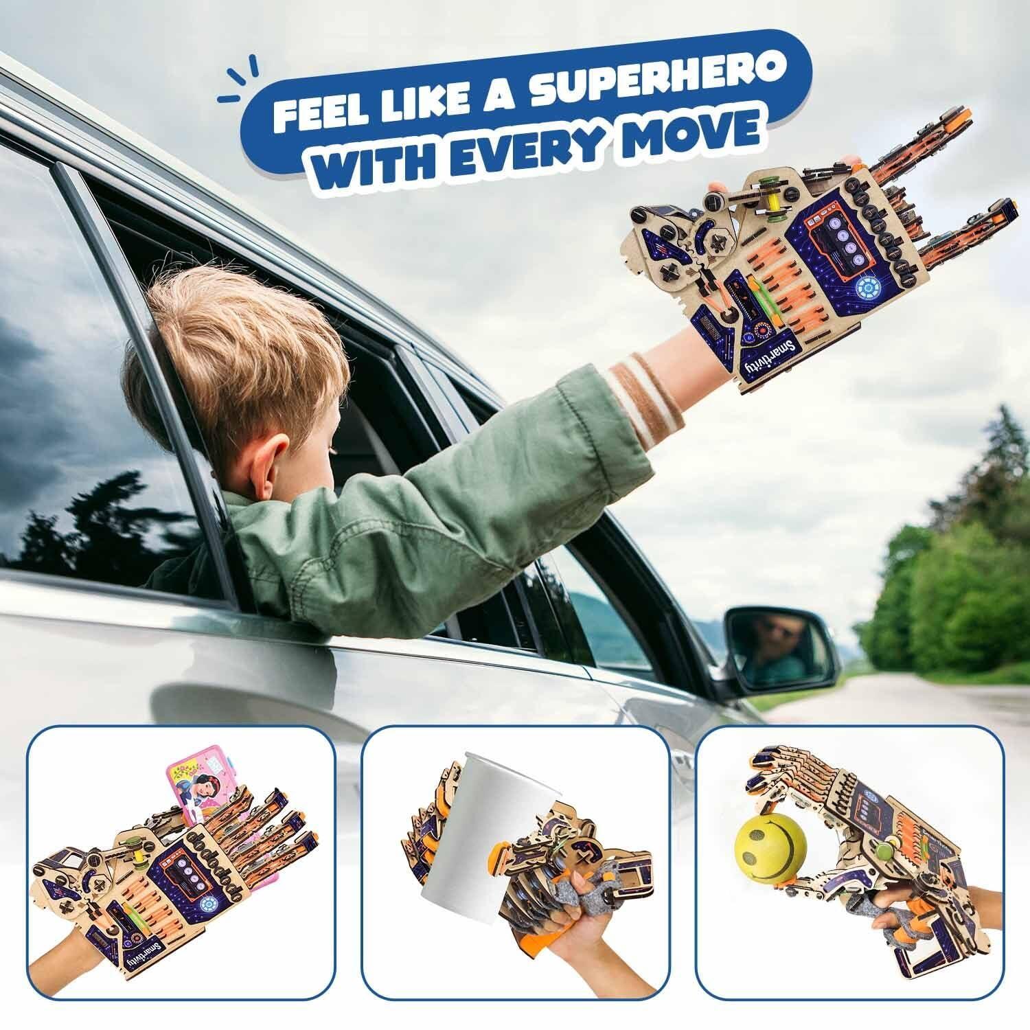 Smartivity Robotic Mechanical Hand Toy for Kids 8-14 | STEM Educational Science Toy | Parents’ Choice Award Winner | Birthday Gift for Boys & Girls - Jaiman Toys