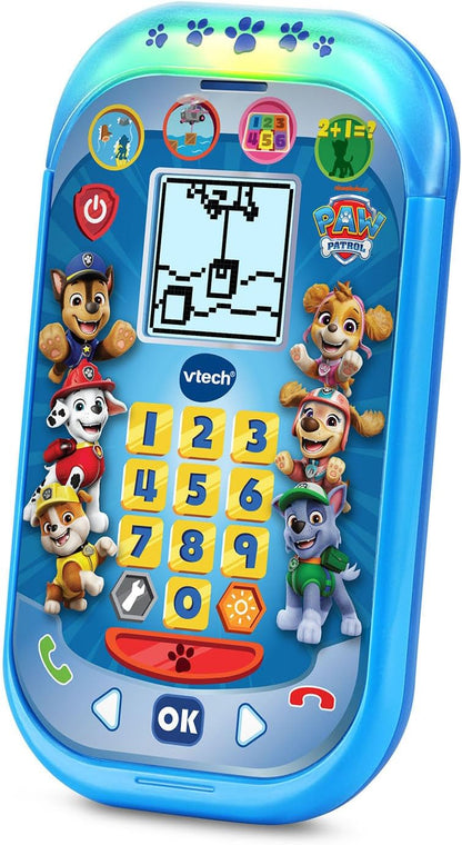 VTech PAW Patrol Rescue Mission Learning Phone | Interactive Educational Toy Phone with 6 Character Buttons, Learning Games, Sounds & Mission Activities for Kids