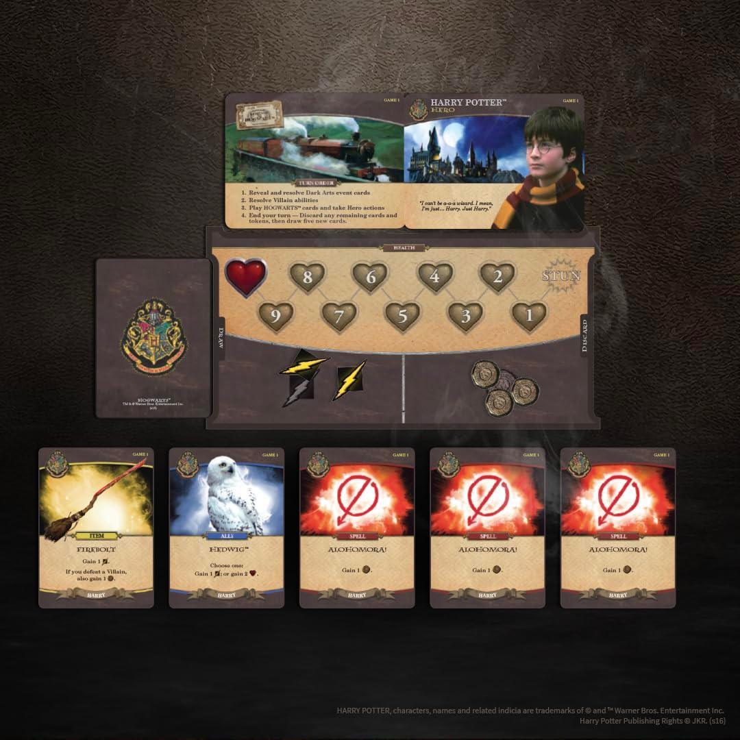 Harry Potter Hogwarts Battle A Cooperative Deck Building Game - Jaiman Toys