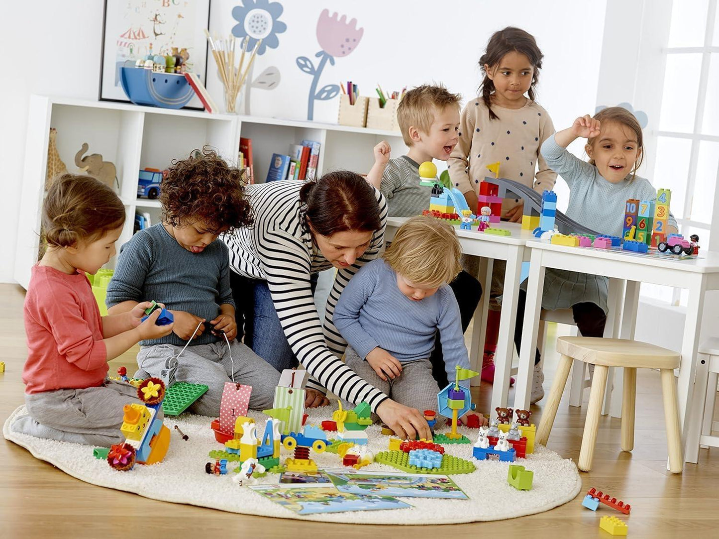 LEGO Education 45024  DUPLO Steam Park , Fun STEM Educational Toy, Steam Learning - (295Piece)