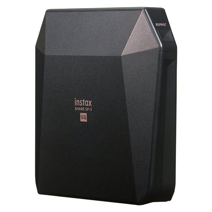 Fujifilm Instax Share SP-3 Square Film Smartphone/Mobile Wireless Instant Photo Printer (Black)