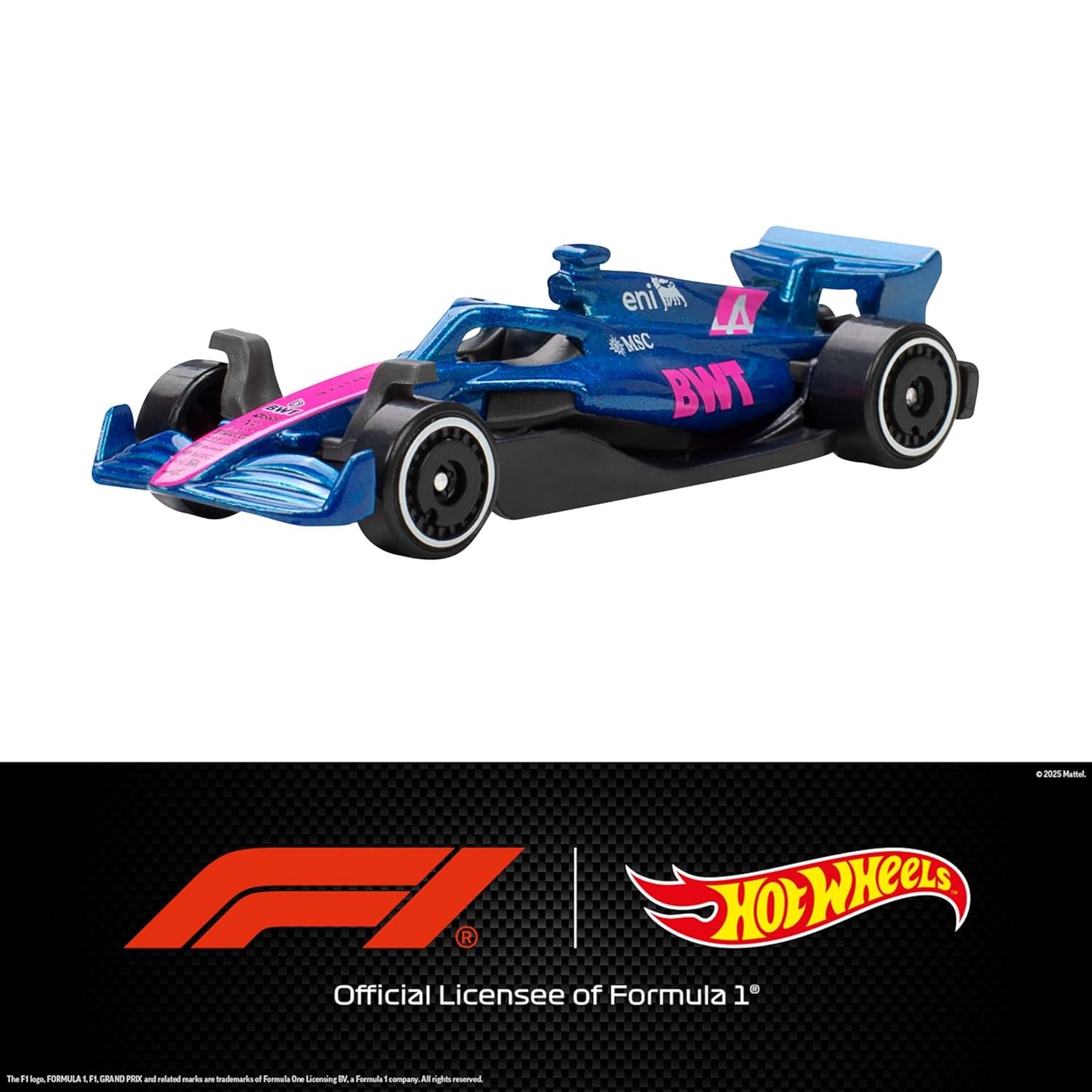 Hot Wheels Formula 1 5-Pack Diecast Cars Set (2025) | Official F1 Team Collection | Pack of 5 Racing Cars