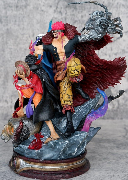 Ultimate Action Figure – One Piece Onigashima Battle Scene | Luffy, Kid & Law vs Beast Pirates HW - Jaiman Toys