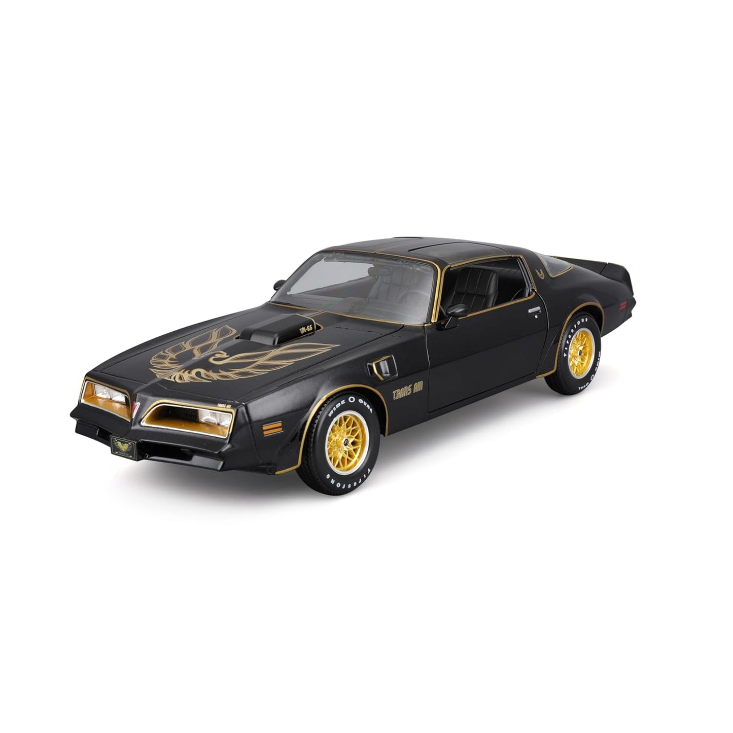 Maisto 1:18 1978 Pontiac Firebird Trans Am Die-Cast Model Car | Classic American Muscle Car Collectible
