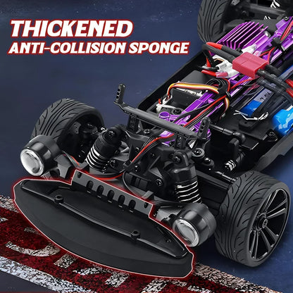 SCY 16303 Hurricane RC Car – 4WD 1/16 Scale High-Speed Drift Racing Car (Blue) | Up to 50 km/h | Electric Remote Control Off-Road Vehicle for Kids & Hobbyists