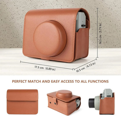PU Leather Protective Camera Case Pouch – Stylish & Durable for Fujifilm Instax WIDE - 400 - Jaiman Toys