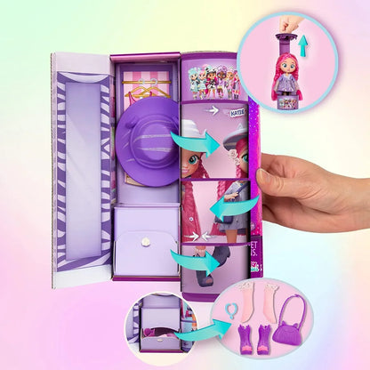 Cry Babies BFF Katie Fashion Doll with Surprises Including Outfit and Accessories for Fashion Toy - Jaiman Toys