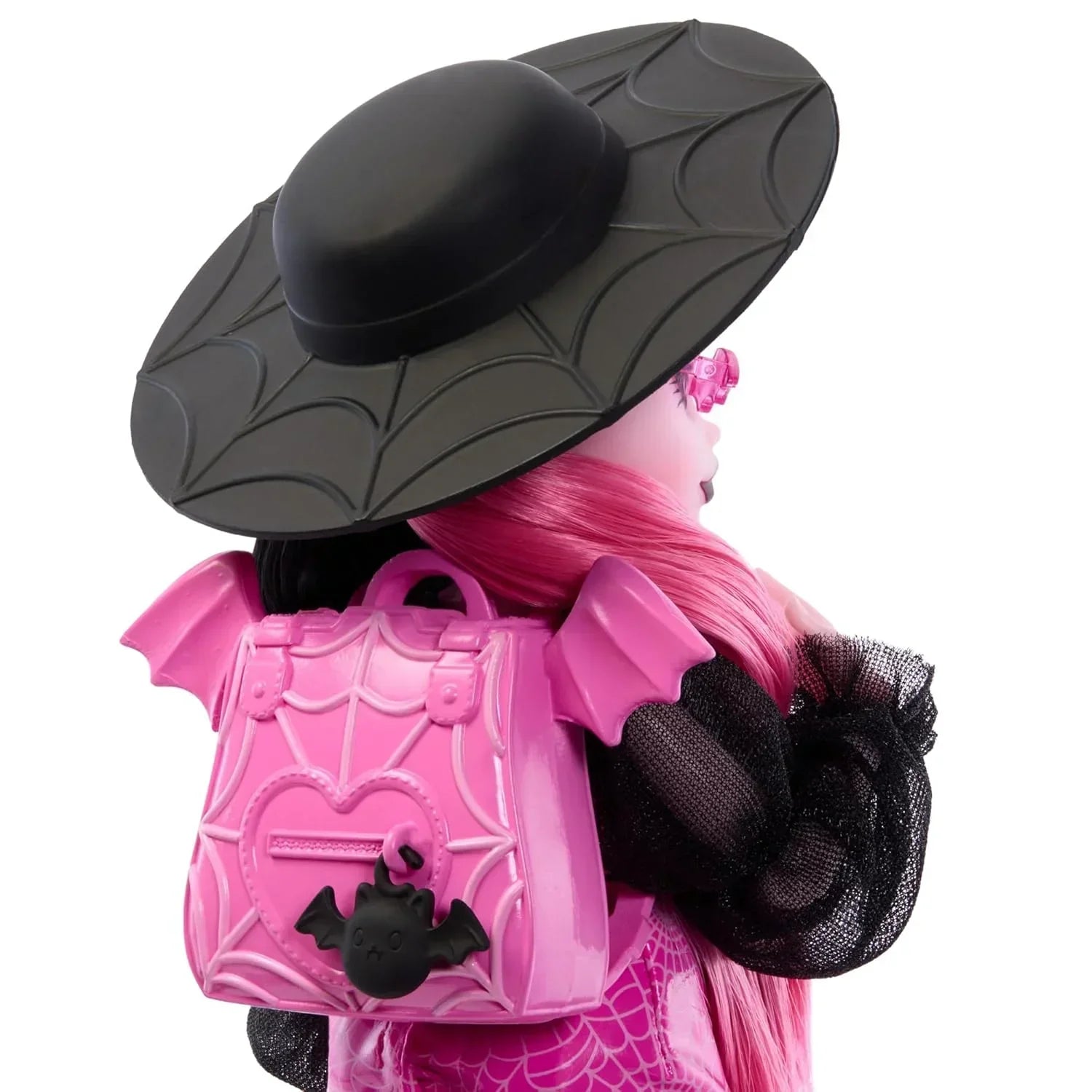 Monster High Draculaura Doll with Pet Bat-Cat Count Fabulous and Accessories Like Backpack, Spell Book, Bento Box and More - Jaiman Toys
