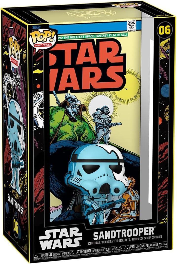 Funko Pop! Portada del cómic: Star Wars - Sandtrooper - Collectible Action Figure - Jaiman Toys