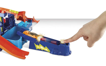 Hot Wheels Metal Shifters Color Splash Science Lab Playset, Multicolor - Jaiman Toys