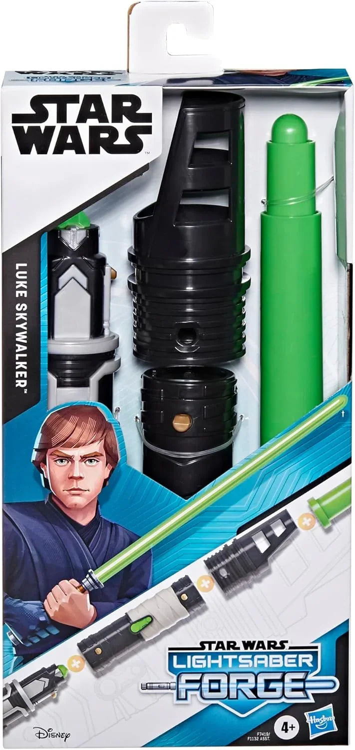 Star Wars Lightsaber Forge Kyber Core Lightsaber Luke Skywalker (Green) - Jaiman Toys