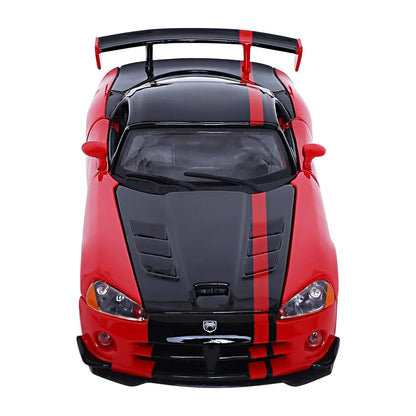 Bburago Die-Cast 1:24 Scale Dodge Viper SRT 10 ACR Car (Red/Black), (18-92114) - Jaiman Toys