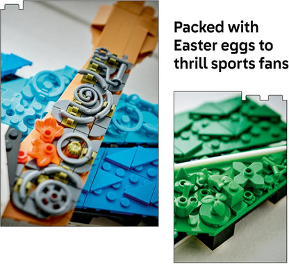 LEGO Editions Lionel Messi – Celebration - Building Set for Boys & Girls, Ages 14+ - Collectible Soccer Gift for Fans - Kids Bedroom or Shelf Decor - 43018