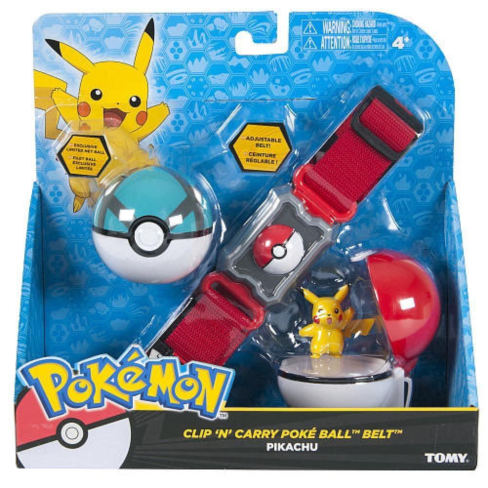 Action Set - Pokémon - Poké Ball Belt - PIKACHU TOMYT19205 - Jaiman Toys
