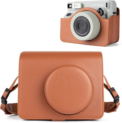 PU Leather Protective Camera Case Pouch – Stylish & Durable for Fujifilm Instax WIDE - 400 - Jaiman Toys