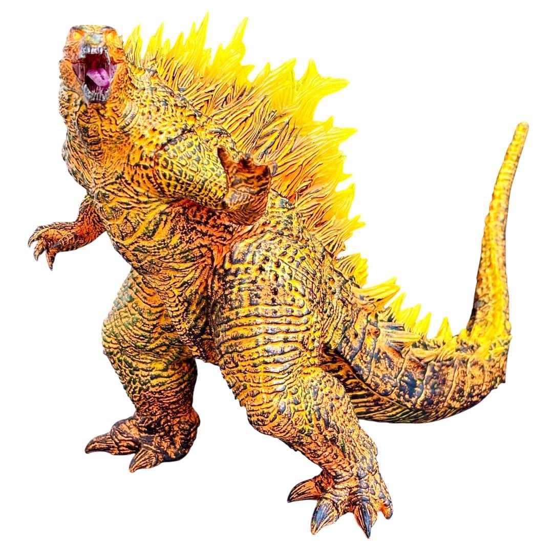 The King of Monsters Godzilla V/s Kong Action Figure Yellow (1/6th Scale Size) - Jaiman Toys