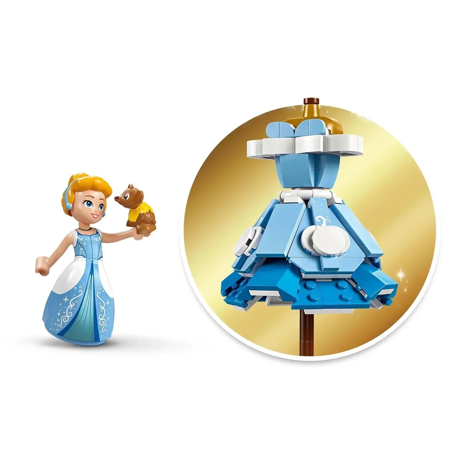 LEGO ǀ Disney Princess Cinderella’s Dress Building Kit with Character 43266 Building Blocks Toys for 9+ Gift for Boys and Girls - Jaiman Toys